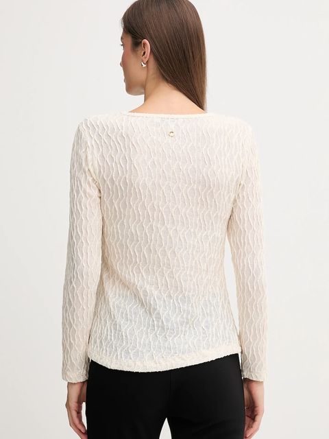 Pedro del Hierro longsleeve kolor beżowy 8622498 - zdjęcie produktu nr 2