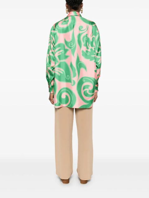 ETRO abstract-print shirt - Pink