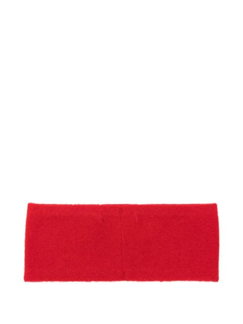 TOTEME cashmere headband - Red - zdjęcie produktu nr 2