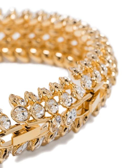 Swarovski Idyllia crystal-embellished bracelet - Gold