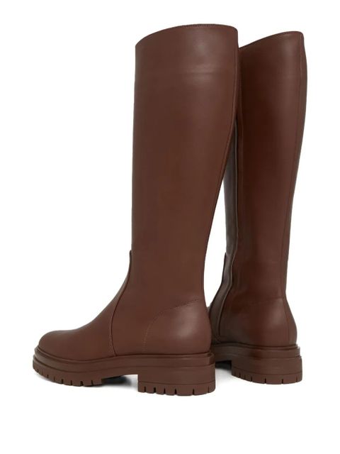 Gianvito Rossi zip boots - Brown