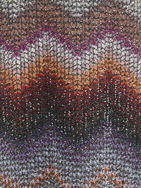 Missoni sleeveless zig-zag maxi dress - Brown