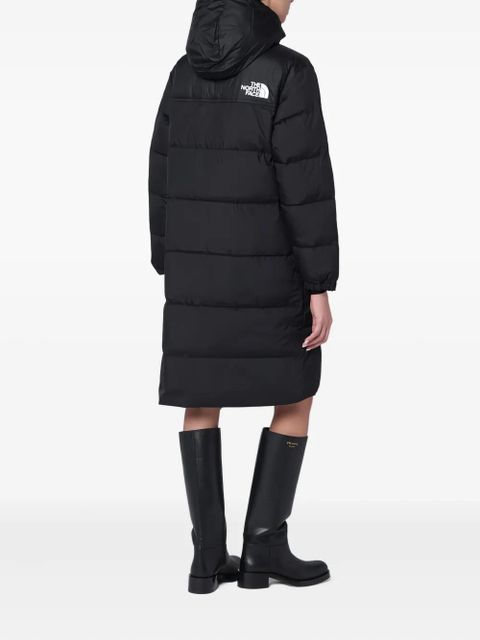 The North Face hooded puffer coat - Black