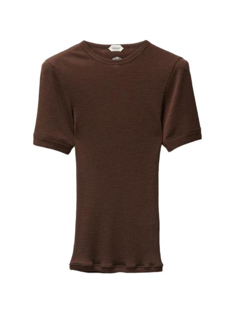 Versace ribbed T-shirt - Brown - zdjęcie produktu nr 1