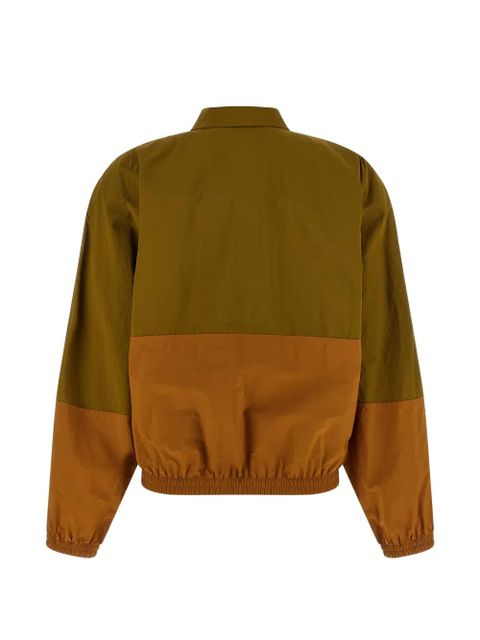 Saint Laurent colourblock windbreaker - Green - zdjęcie produktu nr 2