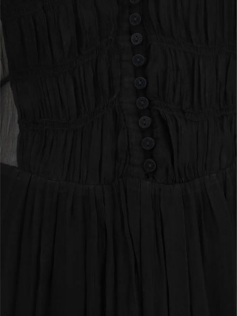 MARANT ÉTOILE Briane V-neck maxi dress - Black