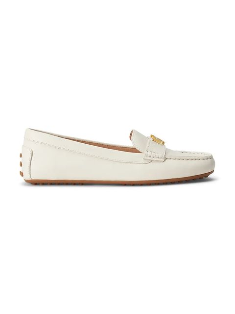 Lauren Ralph Lauren mokasyny damskie skórzane Barnsbury - zdjęcie produktu nr 2