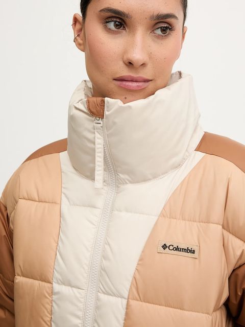 Columbia kurtka Pike Lake kolor brązowy zimowa 2133594