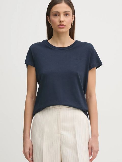 Pepe Jeans t-shirt lniany MEGAN - zdjęcie produktu nr 1