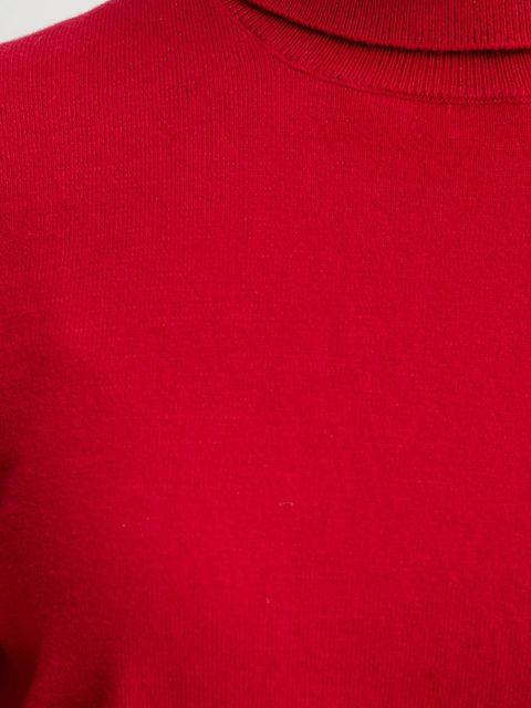 Marc O'Polo sweter damski kolor czerwony lekki z golfem 5000007462