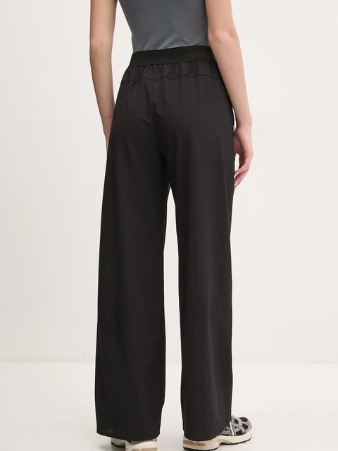 Calvin Klein Performance spodnie treningowe damskie kolor czarny gładkie LVGWS5P603 - zdjęcie produktu nr 2