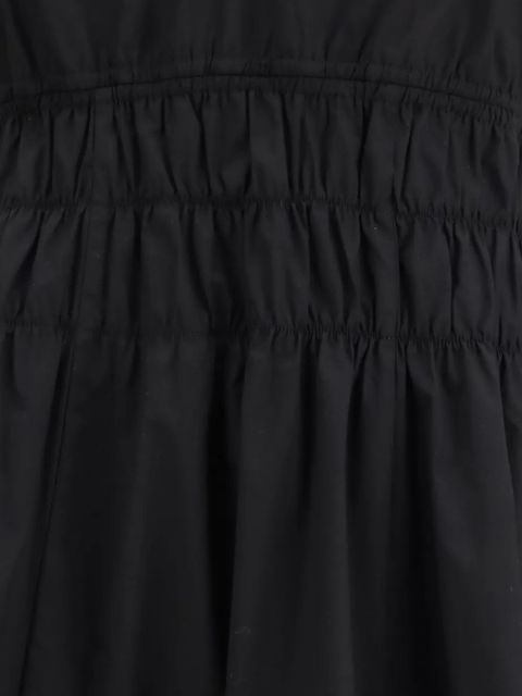 PINKO Amie V-neck ruched midi dress - Black - zdjęcie produktu nr 2