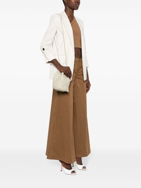 DRAGON DIFFUSION Pompom Double Jump leather bag - Neutrals