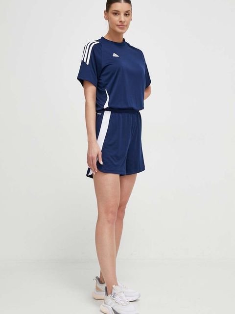 adidas Performance kombinezon treningowy Tiro 24 kolor granatowy z dekoltem okrągłym IR9345