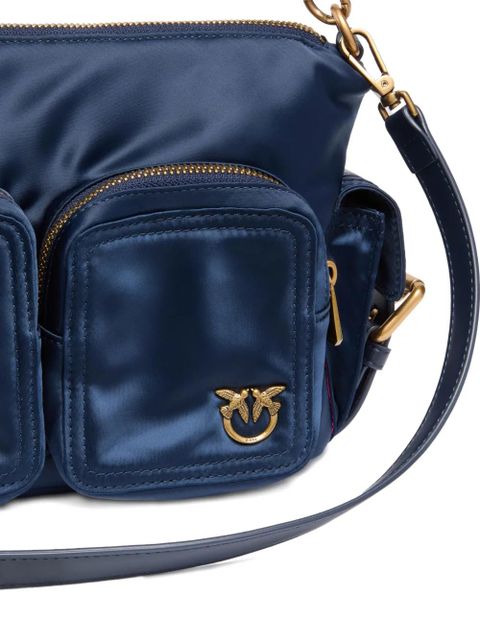 PINKO double-pocket top-handle shoulder bag - Blue