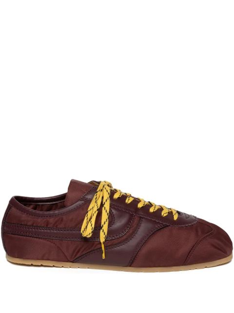 DRIES VAN NOTEN lace-up sneakers - 359 BORDEAUX - zdjęcie produktu nr 1
