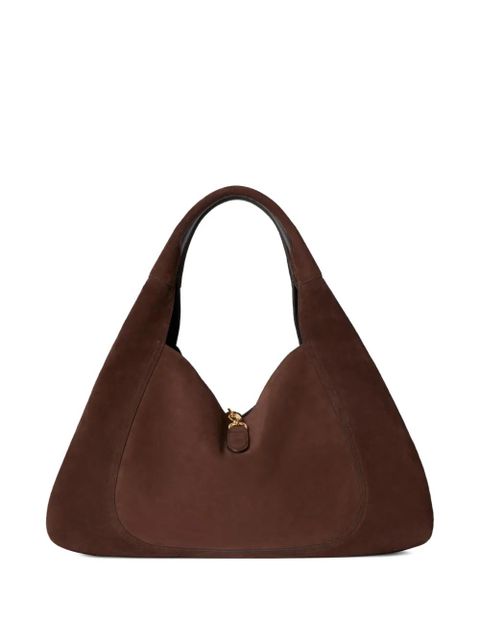 Gucci Softbit suede shoulder bag - Brown - zdjęcie produktu nr 2