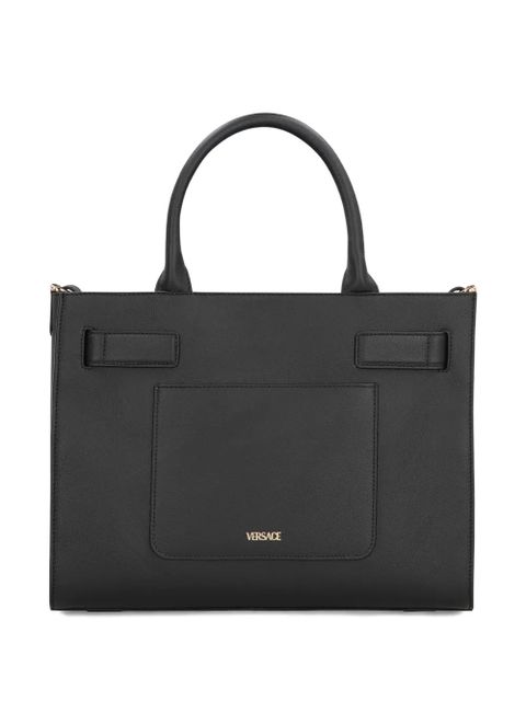 Versace Medusa leather tote bag - Black - zdjęcie produktu nr 2