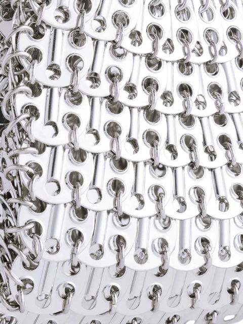 Rabanne 1969 Nano chainmail shoulder bag - Silver