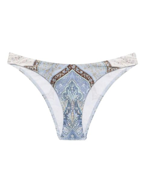 ZIMMERMANN Wanderlust bikini bottoms - Blue - zdjęcie produktu nr 1