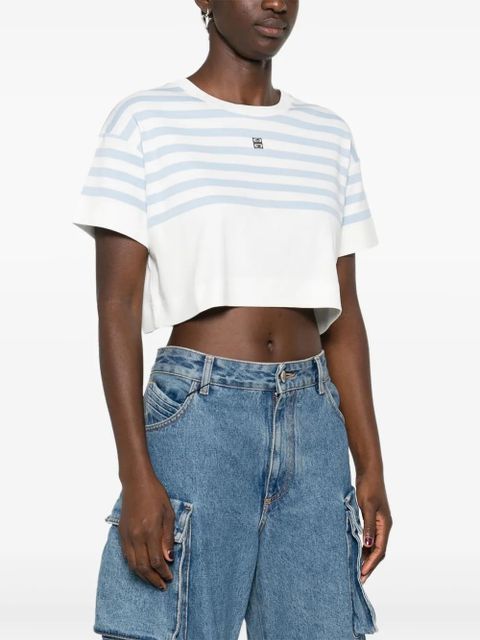 Givenchy 4G striped T-shirt - White