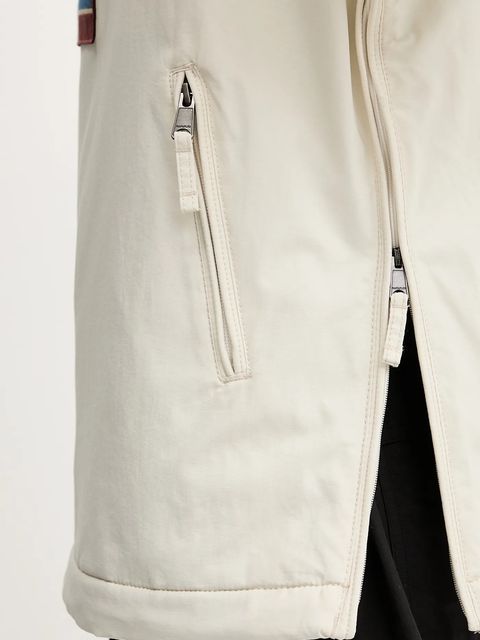 Napapijri kurtka Rainforest kolor beżowy przejściowa oversize NP0A4GM6N1J1