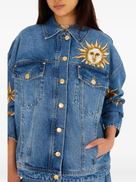 FARM Rio sun star graphic jacket - Blue