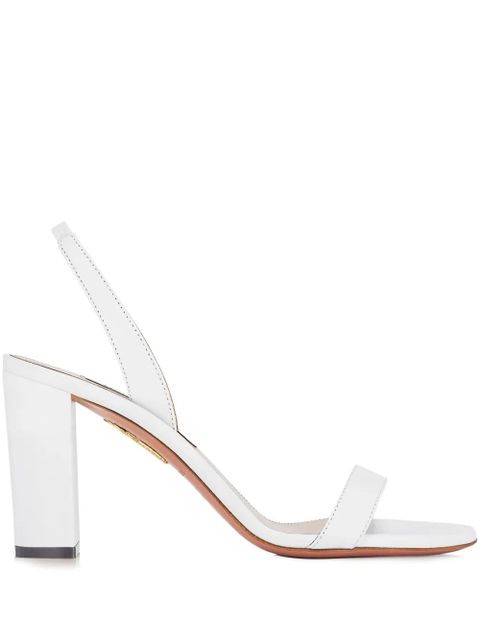 Aquazzura 85mm So Nude sandals - White - zdjęcie produktu nr 1