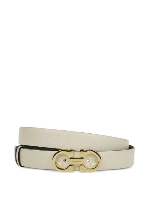 Ferragamo Gancini reversible leather belt - Neutrals - zdjęcie produktu nr 1