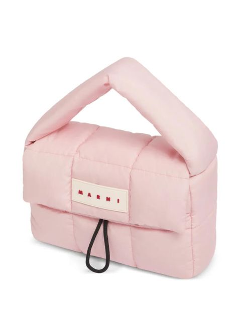 Marni puff-quilted tote bag - Pink