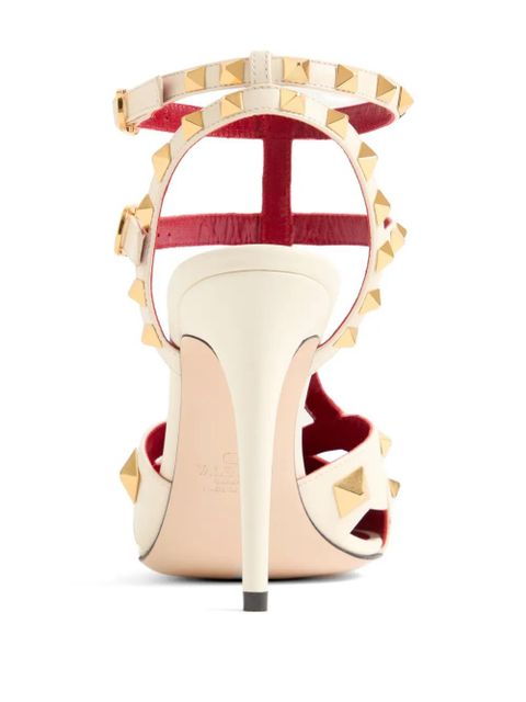 Valentino Garavani Studdy kidskin pumps 100mm - Neutrals