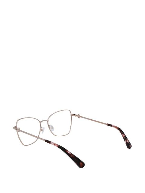 Longchamp cat-eye glasses - Gold