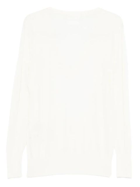 Jil Sander V-neck T-shirt - Neutrals - zdjęcie produktu nr 2