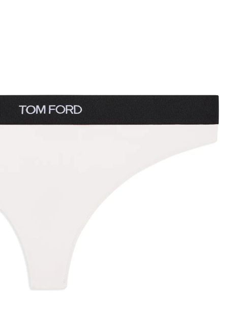 TOM FORD Signature thong - White