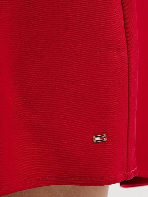 Tommy Hilfiger sukienka kolor czerwony mini prosta WW0WW45819