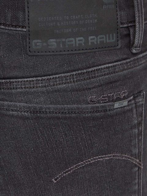 G-Star jeansy damskie kolor szary