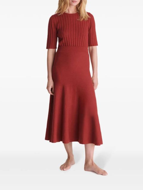 ERES Elegance knitted top - Brown