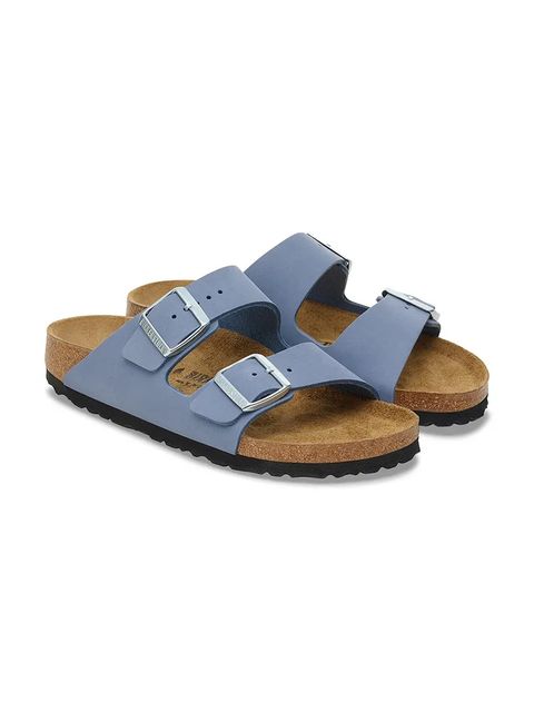 Birkenstock klapki Arizona damskie kolor niebieski 1030390