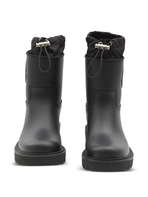 Moncler Kickstream rain boots - Black
