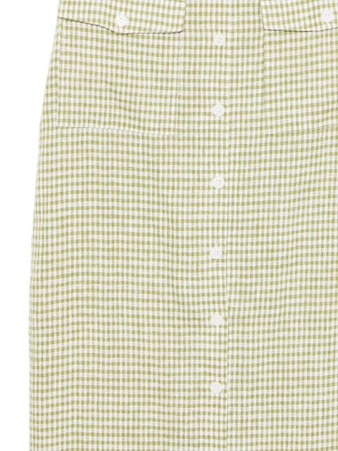 Reformation Britt skirt - Green - zdjęcie produktu nr 2