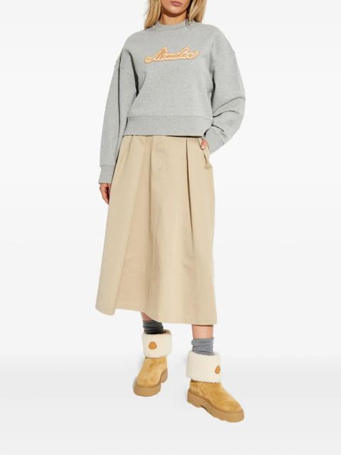 Moncler embroidered sweater - Grey - zdjęcie produktu nr 2