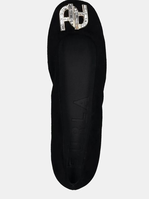 Furla baleriny zamszowe Ballet Ballerina