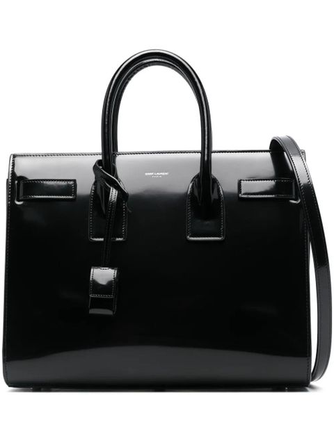 Saint Laurent small Sac de Jour tote bag - Black - zdjęcie produktu nr 1