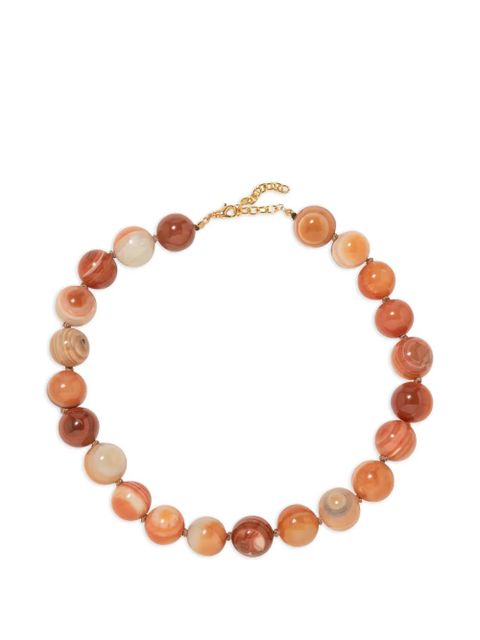 Jennifer Behr Louisa beaded necklace - Brown - zdjęcie produktu nr 1