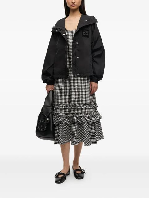 GANNI hooded jacket - Black