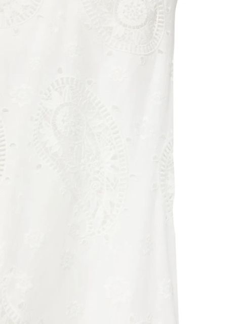 Desmond & Dempsey broderie anglaise nightdress - White
