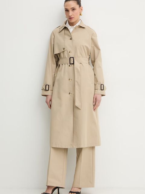 Silvian Heach trencz damski bawełniany SPEGIOM - zdjęcie produktu nr 1