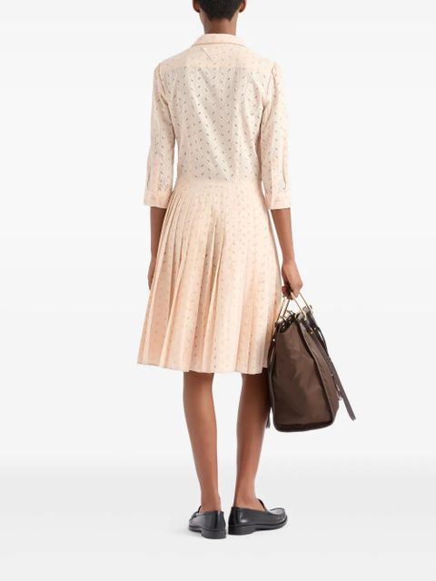 Prada cotton midi dress - Pink