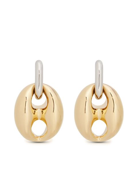 Rabanne Eight chunky earrings - Silver - zdjęcie produktu nr 1