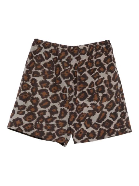 Nanushka animal-print shorts - Brown - zdjęcie produktu nr 2